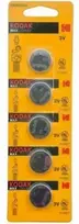 CR2025-5BB Lithium 3V 5-pack Blister