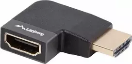 Adapter AV HDMI(F)->HDMI(F) 8K Black