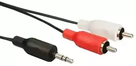 Jack 3.5mm to 2x RCA 1.5 m