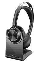 POLY Voyager F2 Juodas