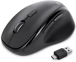 Ergonomic Wireless Mouse with 2-in-1