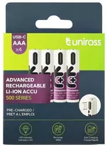 USB-C AAA 1.5V U322064 4pcs