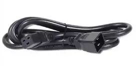 Power Cord IEC320/C19-C20 2m Black