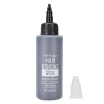 Antialerginiai plaukų klijai plaukų priauginimui, perukams, plaukų priauginimui, geliniai klijai profesionaliam salonui 60ml 60ml gray