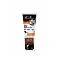 Drėkinamasis kremas barzdai ir veidui Revuele Daily Moisturiser for Beard and Face, 80 ml