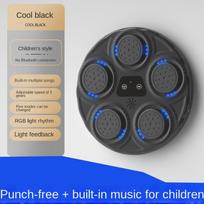 Smart Bluetooth Music Boxing Wall Target Trainer with Wireless Connectivity for Home Gym gray