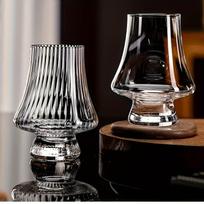 Whiskey Tasting Glass Crystal Whiskey Snifter Reusable Multipurpose Glass Perfect Brandy More  Aesthetic Glassware 201-300ml gray