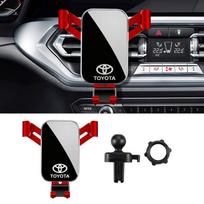 ABS Car Phone Holder 360 Rotation Gravity Auto Grip Bracket For Toyota Prius Prado Avensis Verso Sienna Avalon Camry Fortuner gray