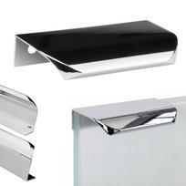 Furniture handle edge chrome loft cm kitchen elegant matte UA02 Furniture handle edge chrome loft 18 cm kitchen elegant matte UA02