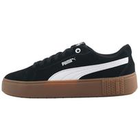 PUMA Smash Platform V2 Suede 'Black Gum' Women's 373037-01 35.5 black
