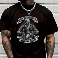2026 Motorbike Men TShirt Casual Arthritis & Ibuprofen Awareness Motorcycle T-shirt Short Sleeve Summer Top Tees XXL gray