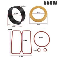 1Set 550W 750W 1100W 1500W Air Compressor Piston Ring Kit Nitrile Rubber Cylinder Sleeve Oil Free Cylinder Kit Piston Ring