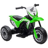 Electric motocross bike for children, licensed Honda CRF450RL, 3 wheels, 6V battery, children 18-36 months, green