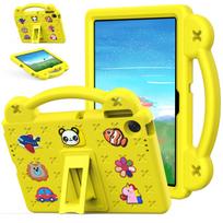 EVA Kids DIY Cover Universal For Lenovo Tab 10.1 2025 K10C Model TB311XU TB311FU Built-Kickstand Case With Portable Hand Holder Tab10.1 2025 TB311XU tamsiai mėlyna spalva