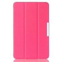 For Samsung Galaxy Tab A A6 10.1'' Flip Tri-fold Stand Cover For SM-T580 SM-T585 PU Leather Case Auto Sleep Wake Galaxy Tab A6 10.1 gray