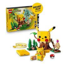 LEGO Pokémon 72164 - SMART Play™ konstravimo rinkinys - Pikachu, Treniruočių namelis - Viskas viename rinkinys - Nuo 7 metų