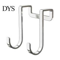 Wall Mounted Alternative Hooks Heavy Duty Bunk Bed Hook, Stainless Steel No Drill Over The Wardrobe Storage Organizers Door Space Saving Organizer for 1pc gray