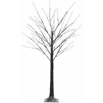 Dirbtinė beržo šaka su LED apšvietimu, 96 šalto balto mikro LED, 150 cm, Ruda 22 x 22 x 150 cm ruda
