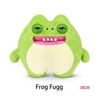 Fuggler Chonky Edition 38CM Fluffy Collectibles Entertaining Odd Teeth Fiend Collectibles Lovely Fauna Sofa Ornament Throw Pillow Toddlers Adult Token brown