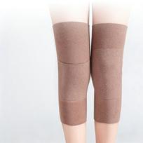 Heated Anti-Slip Knee Pads with Pockets for Men & Women - Cold Protection & Warming Joint Support for Autumn/Winter red