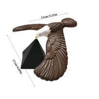 Balansuojantis erelis paukštis žaislas, Fizikos gravitacijos mokslo stalo dekoras, Antistresinis piršto balansavimo žaidimas, Edukacinė dovana vaikams suaugusiems black