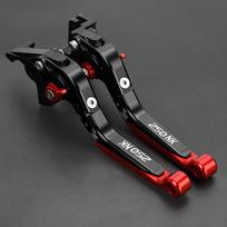For CFMOTO 250NK 250 ABS NK 2018    Motorcycle Accessories Adjustable Brake Clutch Levers Handle bar grip 250NK ABS 18-21XGA black