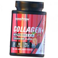 Kolagenas su vitaminais, Collagen +, Vansiton  (68173001) 250g Strawberry