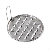 Cheese And Butter Grater, Bean Jelly Cold Noodle , Versatile Practical Manual for Store Stainless Steel gray