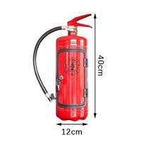 M-Fire Extinguisher Shaped Wine Box Ornament Mini Bar Cabinet Decor Champagne Liquor Storage Fireman's Gift Craft red