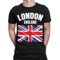 London England Souvenir Union Jack UK British Mens Womens T-Shirts Top #TA-147 3XL red