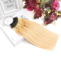 Real Hair Color Swatch Strips for Waxing, Bleaching & Coloring beige
