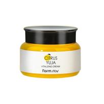 Farmstay Citrus Yuja Vitalizing Cream Brightening & Moisturizing black