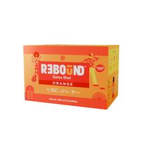 Rebound Detox Shot - Pack of 6 Orange|Liver Detox Drink & Hangover recovery shot|Zero Sugar Natural Detox Beverage |Ayurvedic Morning Recovery Drink