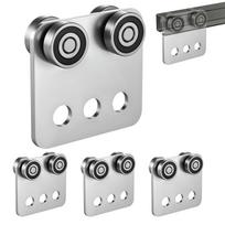 VEVOR 4 ratų vežimėlio surinkimo ritinėliai, 4 vnt. 499 kg apkrova 9 x 8.5 x 3.5 cm