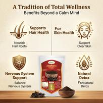 Biotic Natural Jatamansi Roots Powder for Hair Strong Shiny and Silky - Organic Jatamansi Powder for Eating - Jatamasi Root Powders - Jadamanji -
