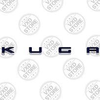 For Ford KUGA Lettering Car 3D Metal Letters Logo Badge Decals Sticker Car Auto BYTI6 Rear Trunk Alphabet Emblem Styling Stickers white