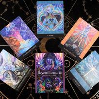 Beyond Lemuria Oracle Cards Būrimas Beginner Spirit Soul blue