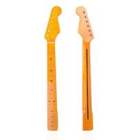 Šviesus! 21-Fret elektrinės gitaros kaklo rankena Kanados klevo pirštinė