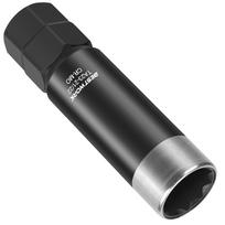 10 Spline Lug Nut Key, 10 Spline Lug Nut Socket With 21Mm & 22Mm Hex Drive, Double Layer Reinforcement, Replacement For TA23-21/22 TA23-21/22 black