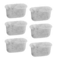 6Pcs Activated Carbon Water Filter Reusable Refillable Tool for Cuisinart Coffee 6pcs gray