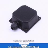 Explosion-Proof Plastic Junction Box Cover for Single/Three-Phase Motor & Pump Black