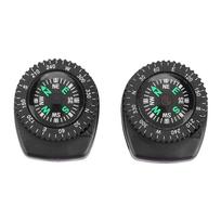 Kompass Outdoor, Slide Navigation Wrist   Watch Band for Camping Boat 2pcs Portable Watch Band Slide gray