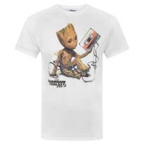 Guardians Of The Galaxy Mens Vol 2 Groot Tape T-Shirt L