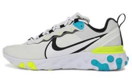 Nike React Element 55 'White Blue Fury Volt' CZ8652-104 38.5 white