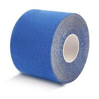 SKDK kineziologijos juosta, kvėpuojanti, vandeniui atspari atletiška atgaivinimo sportinė juosta, fitnesas tenisas, kelio raumenų skausmui malšinti priemonė XYZ 5cm X 5Meter šviesiai geltonos spalvos