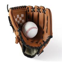 Kids PU Leather Baseball Glove Softball Practice Glove Outdoor Sports Training Competition Equipment Baseball Mitt 11.5in For Teenager rožinė