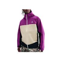 Nike ACG Storm-Fit ADV Color Block Zip-Up Long Sleeve Loose Fit Hooded Jacket Men jackets HJ2687-505 S beige