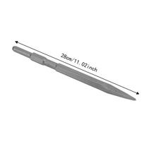 Wide Flat Edge Tile Removal Chisel 40Cr Alloy Steel Masonry Chisel Bit  For Hammer Drill Pointed Chisel