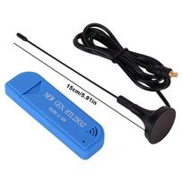 R828D&SDR Radio Receiver RTL-SDR USB Stick With Antenna RTL2832 ADC Chip And MCX Connector bandwidth between 25 MHz and 1760 MHz
