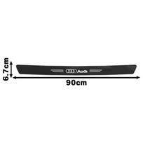 Skirta Audi Q8 H2 Automobilio durų slenksčio apsauginė plokštelė Dekoracija Anglies pluošto lipdukai Skirta Audi A7 A8 Q1 Q2 Sline TT A1 A2 A3 A4 A5 A6 Q3 Q4 Q5 Q6 Q7 Q8 TT S3 S